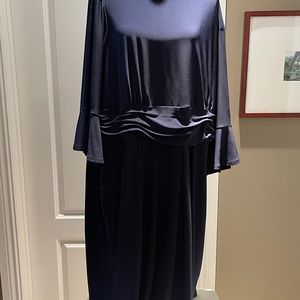 Eliza J Plus 24w Navy Dress.  Gorgeous!